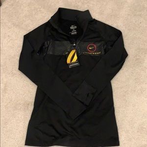 NWT Livestrong Nike Pro Pullover